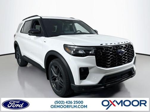 Star White 2026 Ford Explorer ST-Line