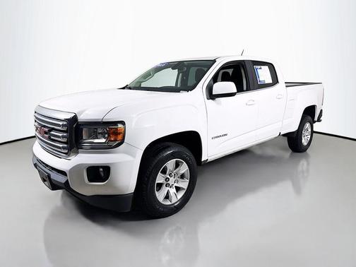 Summit White 2018 GMC Canyon SLE