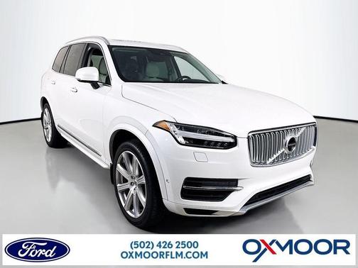 Crystal White Pearl Metallic 2017 Volvo XC90 Hybrid T8 Inscription
