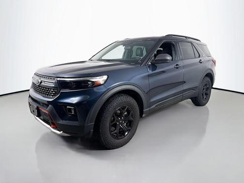 Stone Blue Metallic 2022 Ford Explorer Timberline