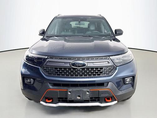 Stone Blue Metallic 2022 Ford Explorer Timberline