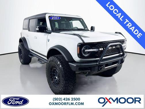 Cactus Green / Gray 2021 Ford Bronco First Edition
