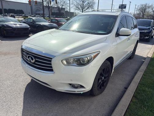 Moonlight White 2013 INFINITI JX35 Base