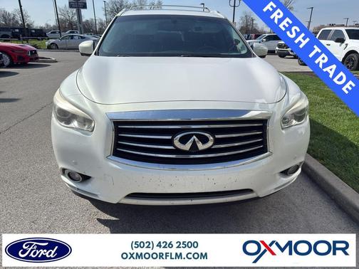 Moonlight White 2013 INFINITI JX35 Base