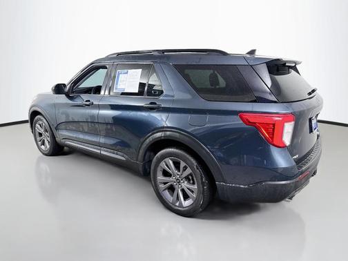 Stone Blue Metallic 2023 Ford Explorer XLT