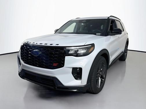 Space White Metallic 2026 Ford Explorer ST