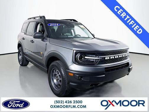 Carbonized Gray Metallic 2024 Ford Bronco Sport Badlands