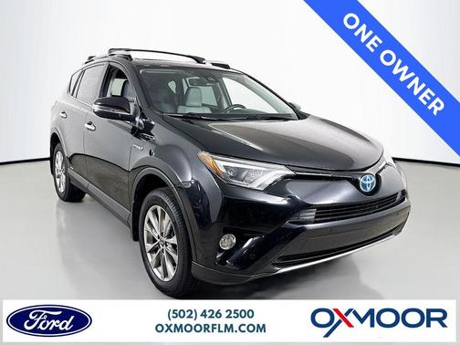 Black Sand Pearl 2016 Toyota RAV4 Hybrid Limited