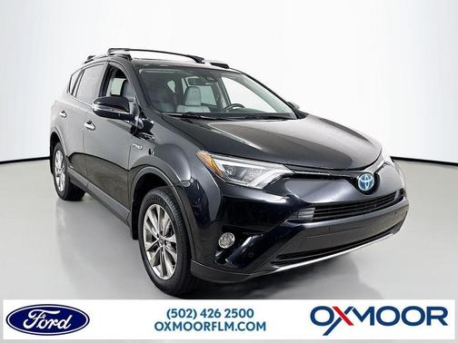 Black Sand Pearl 2016 Toyota RAV4 Hybrid Limited