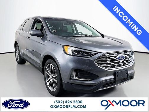 Carbonized Gray Metallic 2024 Ford Edge Titanium