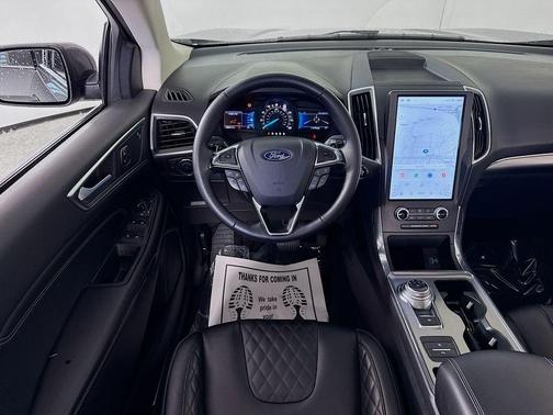 Carbonized Gray Metallic 2024 Ford Edge Titanium