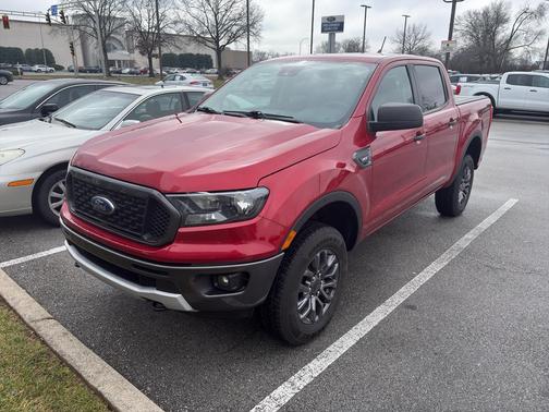 Rapid Red Metallic Tinted Clearcoat 2021 Ford Ranger XLT