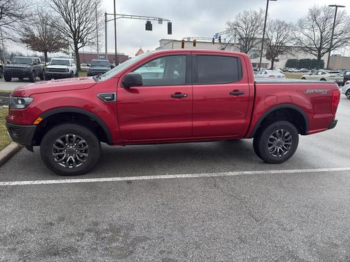 Rapid Red Metallic Tinted Clearcoat 2021 Ford Ranger XLT