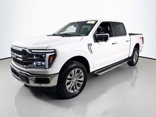 Star White 2025 Ford F-150 Lariat