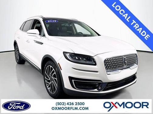 White Platinum Tri-Coat Metallic 2019 Lincoln Nautilus Reserve