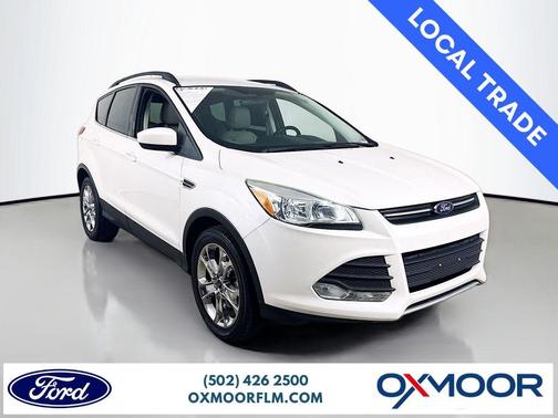 White Platinum Tri-Coat Metallic 2016 Ford Escape SE