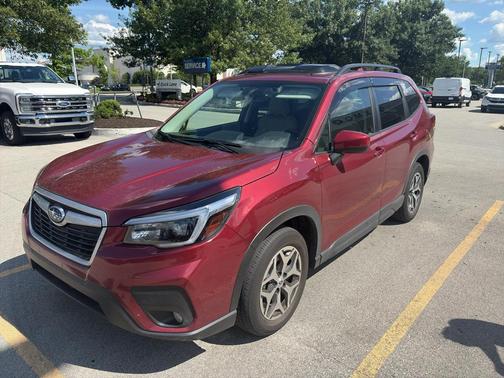 Crimson Red Pearl 2021 Subaru Forester Premium