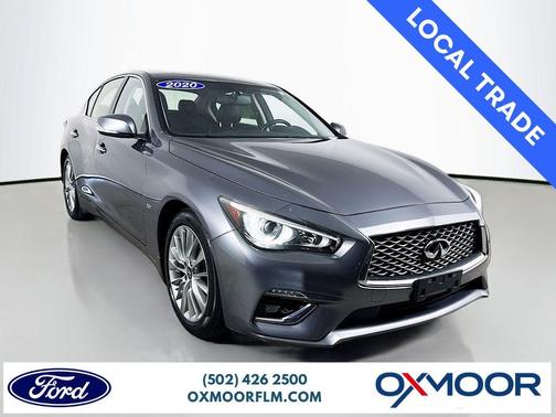 Graphite Shadow 2020 INFINITI Q50 3.0t LUXE