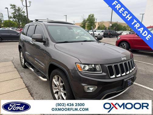 Granite Crystal Clearcoat Metallic 2014 Jeep Grand Cherokee Limited