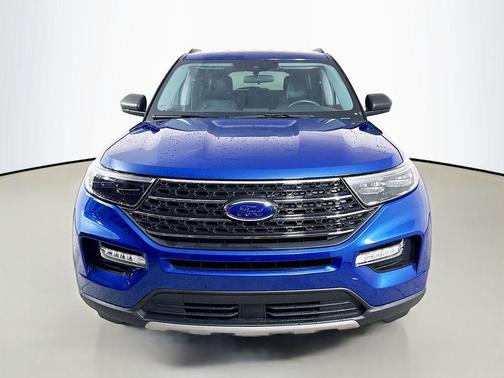 Atlas Blue Metallic 2023 Ford Explorer XLT