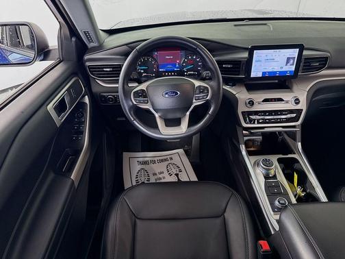 Atlas Blue Metallic 2023 Ford Explorer XLT