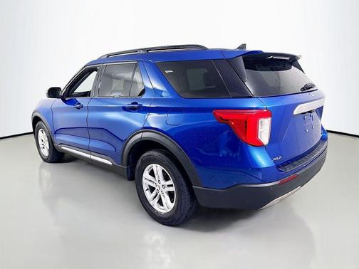 Atlas Blue Metallic 2023 Ford Explorer XLT