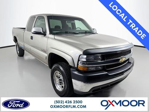 Light Pewter Metallic 2002 Chevrolet Silverado 2500 LS H/D Extended Cab
