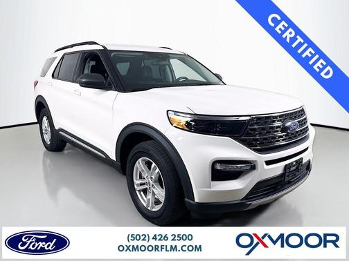 Star White 2023 Ford Explorer XLT
