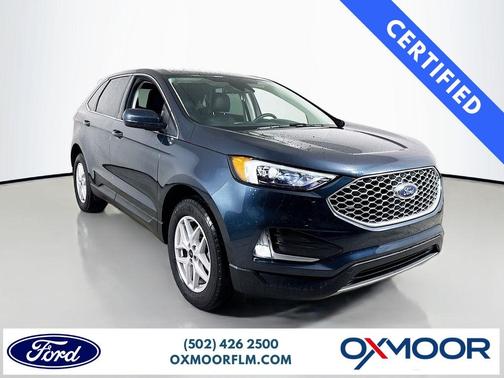 Stone Blue Metallic 2024 Ford Edge SEL