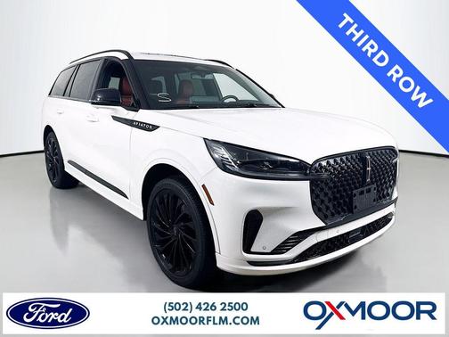 Pristine White 2025 Lincoln Aviator Reserve AWD