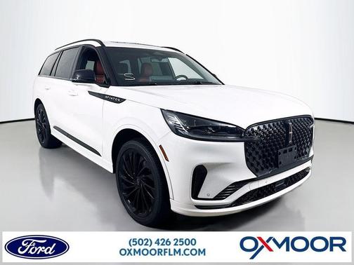 Pristine White 2025 Lincoln Aviator Reserve AWD