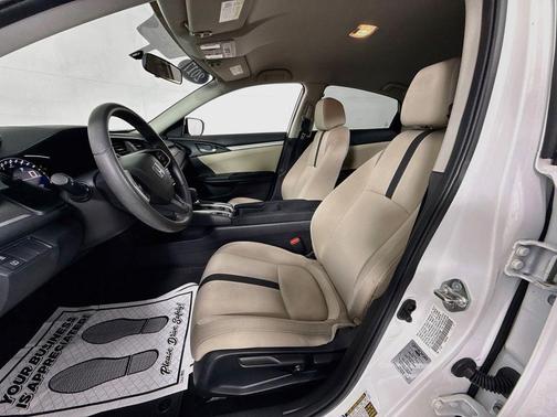 Taffeta White 2017 Honda Civic LX