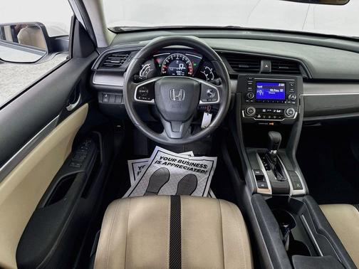 Taffeta White 2017 Honda Civic LX