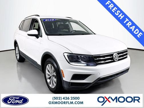 Pure White 2019 Volkswagen Tiguan 2.0T SE