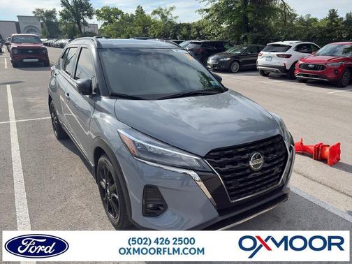 Boulder Gray 2021 Nissan Kicks SR