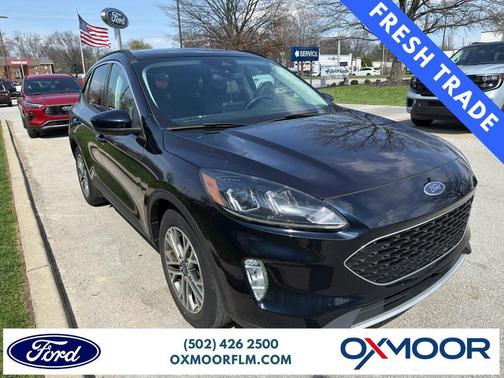 Antimatter Blue Metallic 2021 Ford Escape SEL