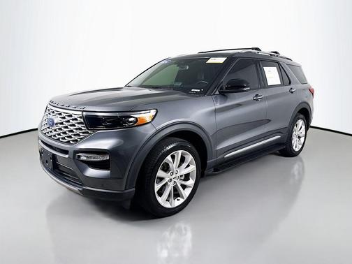 Carbonized Gray Metallic 2024 Ford Explorer Platinum