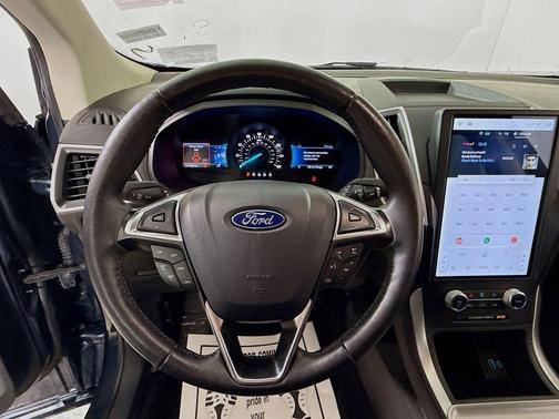 Stone Blue Metallic 2024 Ford Edge SEL