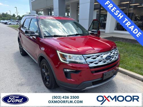 Ruby Red Metallic Tinted Clearcoat 2018 Ford Explorer XLT
