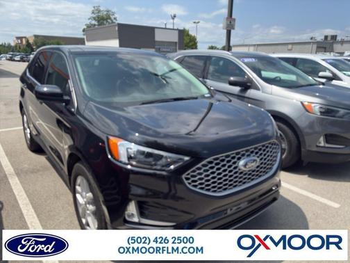 Agate Black Metallic 2023 Ford Edge SEL
