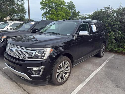 Agate Black 2020 Ford Expedition Max Platinum