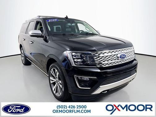 Agate Black 2020 Ford Expedition Max Platinum