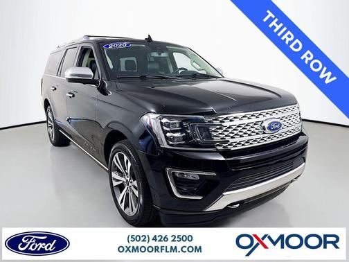 Agate Black 2020 Ford Expedition Max Platinum