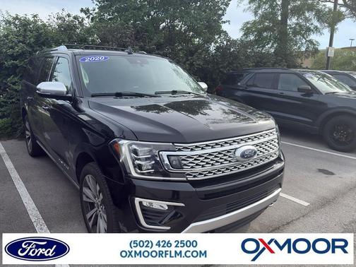 Agate Black 2020 Ford Expedition Max Platinum