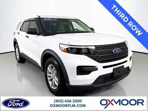 Oxford White 2021 Ford Explorer Base