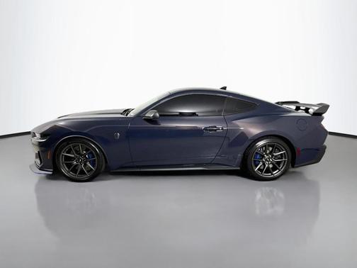 Blue 2025 Ford Mustang Dark Horse