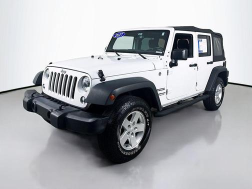 Bright White Clearcoat 2017 Jeep Wrangler Unlimited Sport