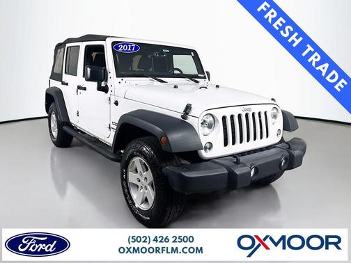 Bright White Clearcoat 2017 Jeep Wrangler Unlimited Sport
