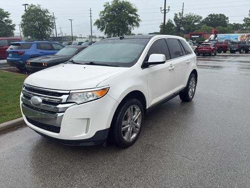 White Platinum Tri-Coat Metallic 2011 Ford Edge Limited