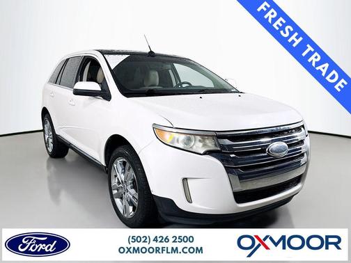 White Platinum Tri-Coat Metallic 2011 Ford Edge Limited